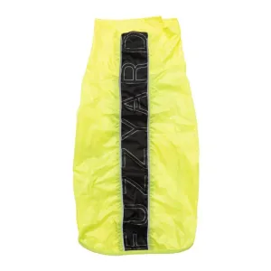 10% OFF: FuzzYard Osaka Dog Raincoat (Fluro Yellow)