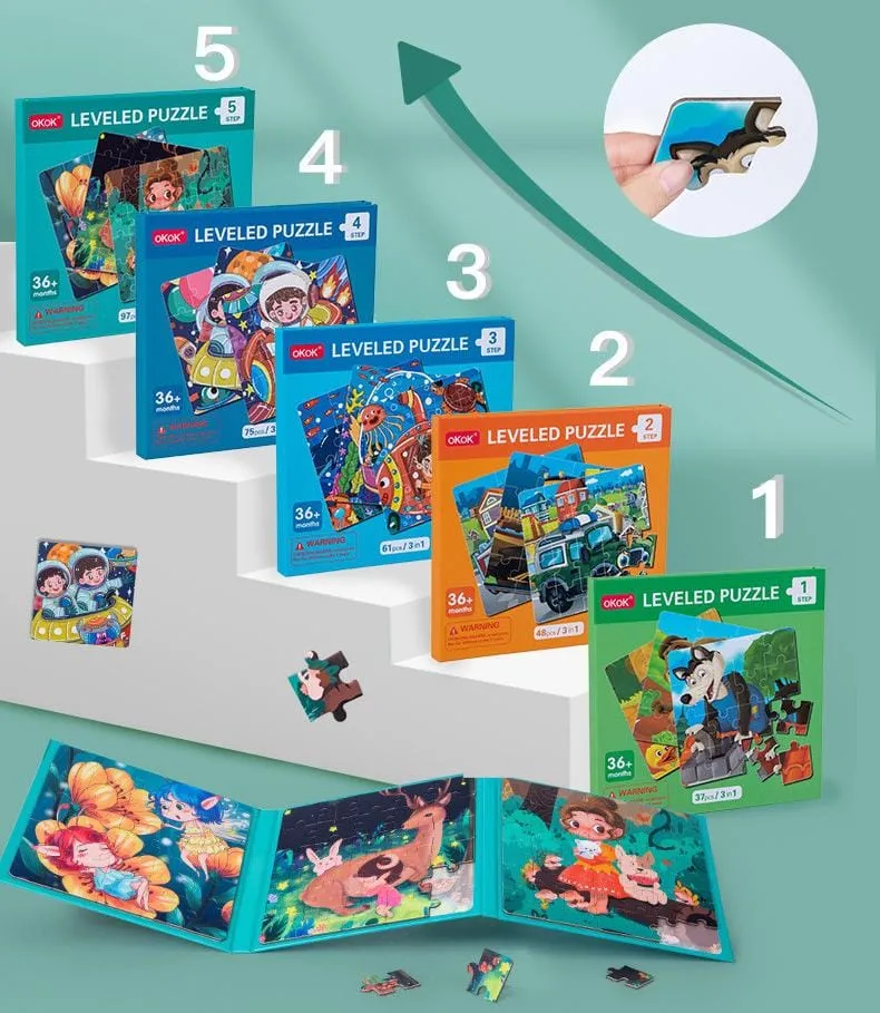 3in1 Magnetic Space Jigsaw Puzzle - Step 4
