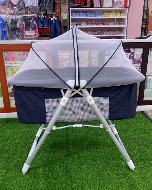 98 x 74 x 57cm Foldable Portable Bedside Sleeper Baby Travel Cot BB-2