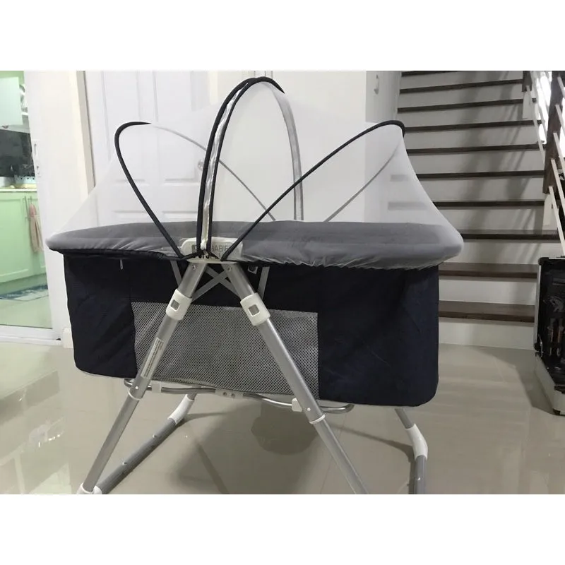 98 x 74 x 57cm Foldable Portable Bedside Sleeper Baby Travel Cot BB-2