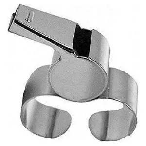 A215       ~ METAL WHISTLE WITH F/GRIP LARG
