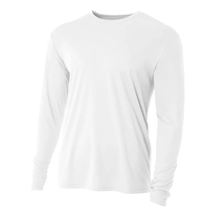A4 NB3165 Youth Cooling Performance Long Sleeve Crew
