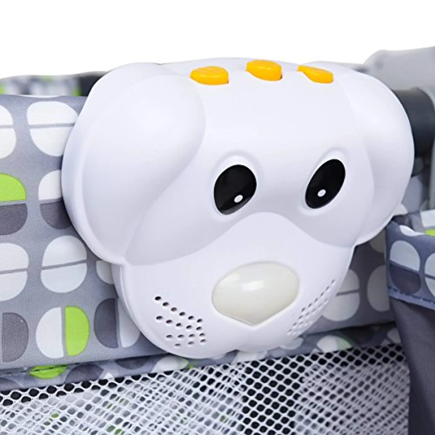 Baby Playard, Convertible Playpen with Bassinet, Changing Table, Foldable Travel Bassinet Bed with Music Box