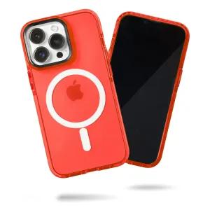 Barrier Case w/ MagSafe for iPhone 13 Pro - Electric Red Strawberry
