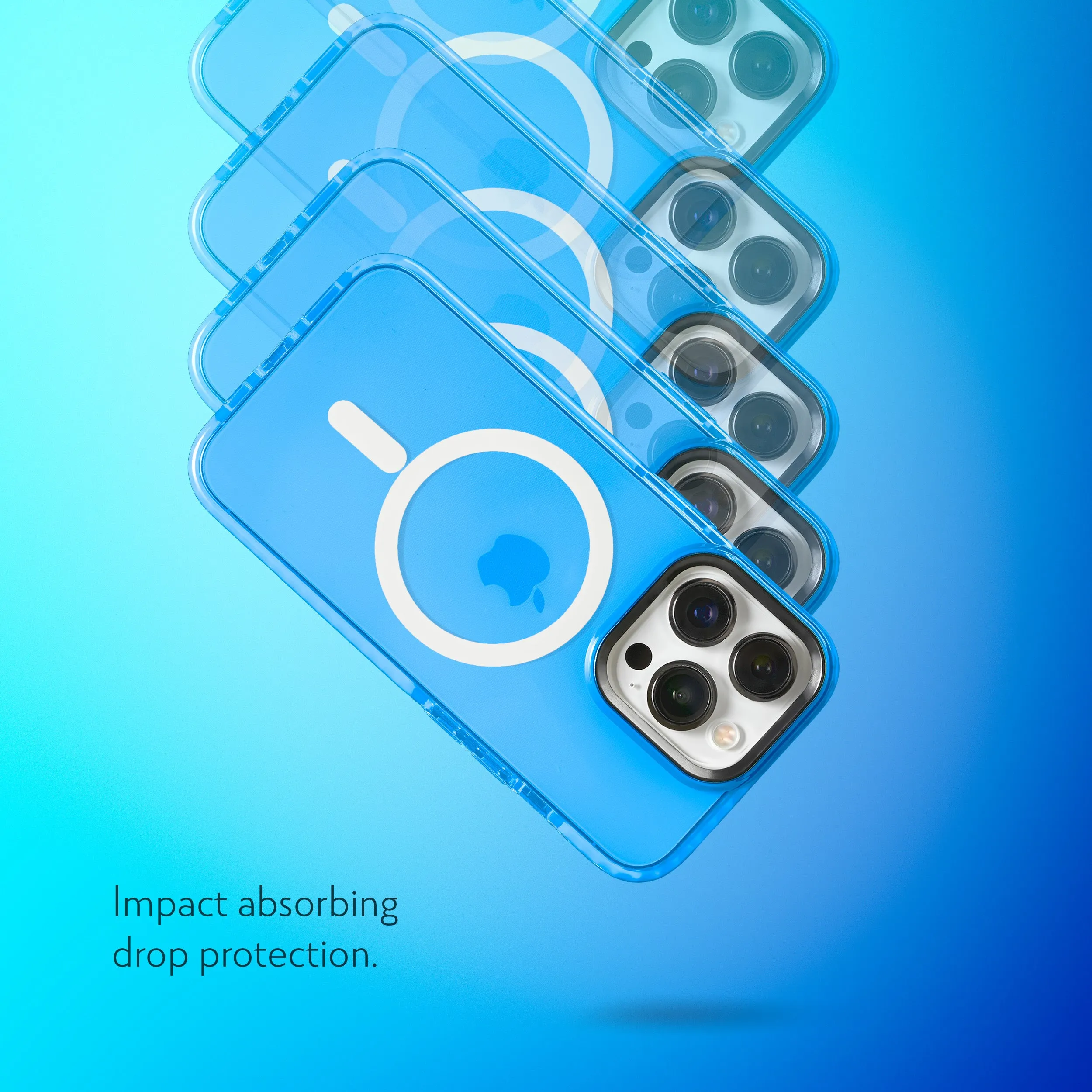Barrier Case w/ MagSafe for iPhone 14 Pro - Elevated Azure Blue