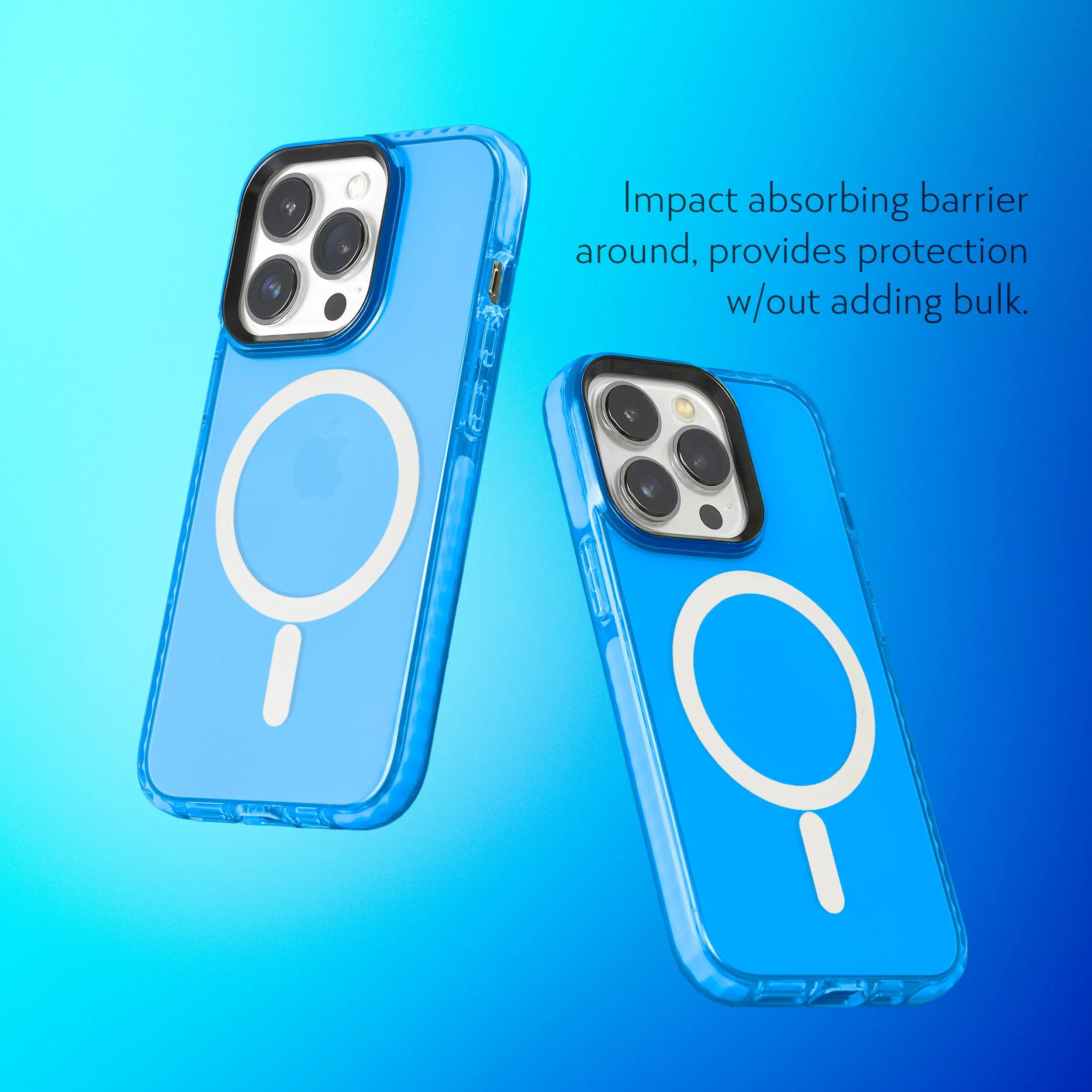 Barrier Case w/ MagSafe for iPhone 14 Pro - Elevated Azure Blue