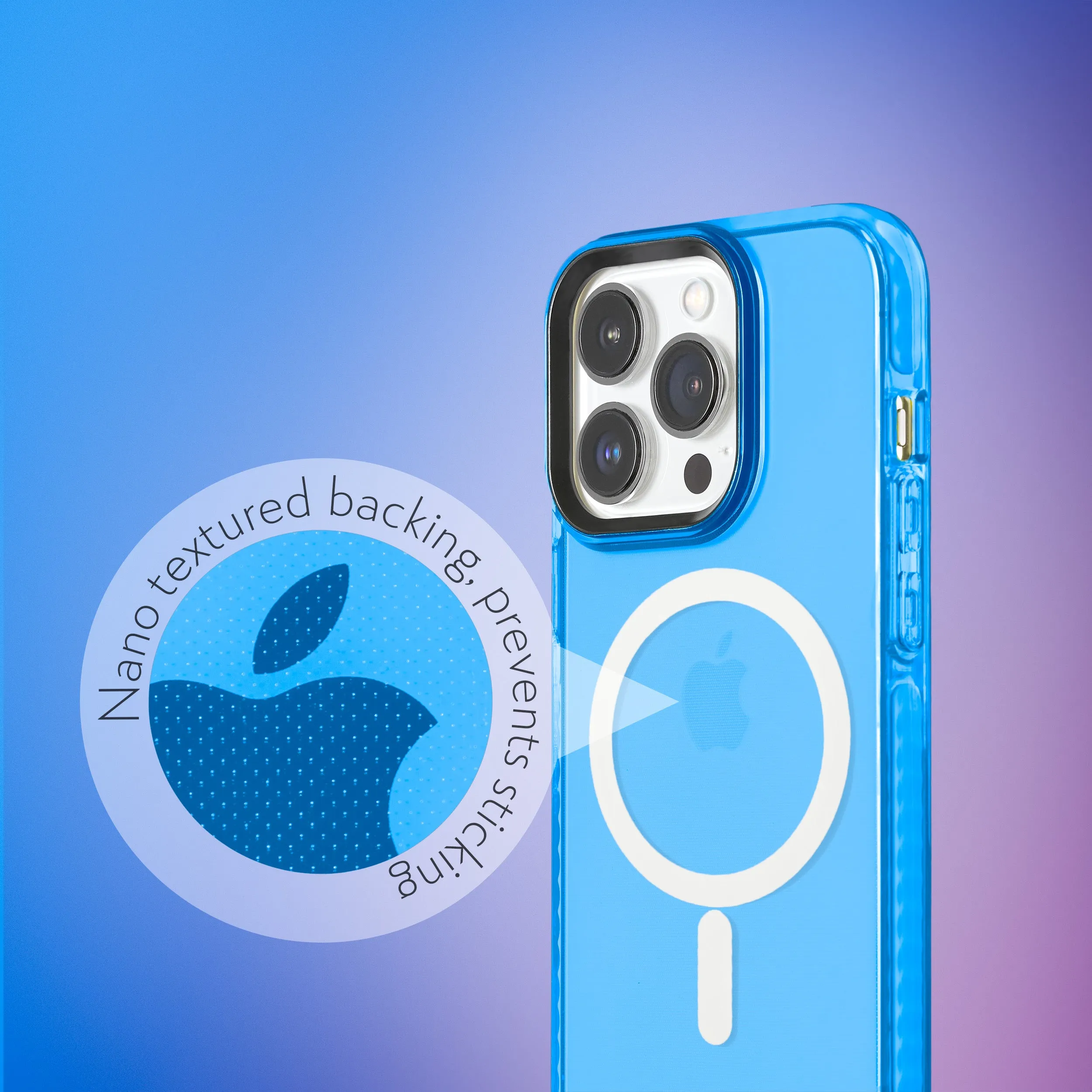 Barrier Case w/ MagSafe for iPhone 14 Pro - Elevated Azure Blue