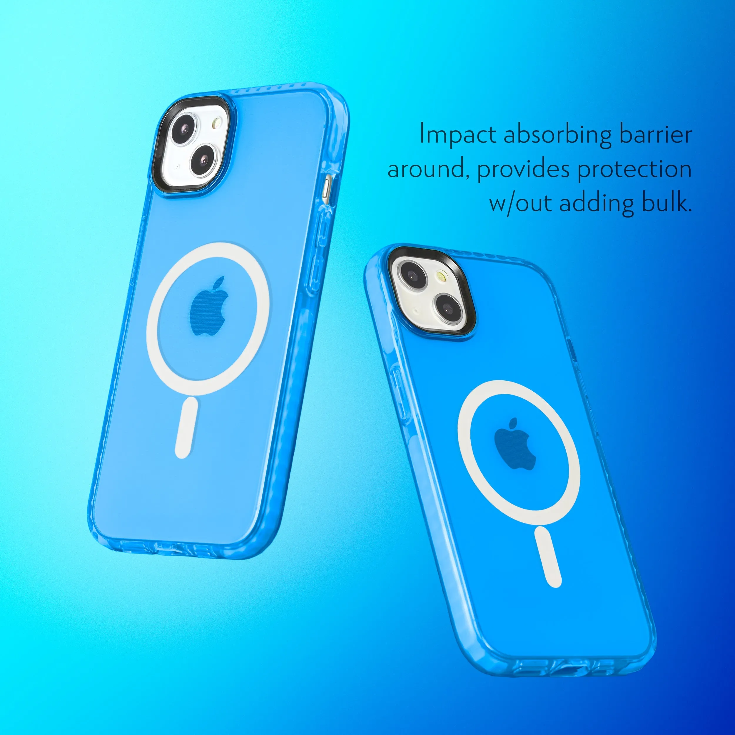 Barrier Case w/ MagSafe for iPhone 15 Plus - Elevated Azure Blue