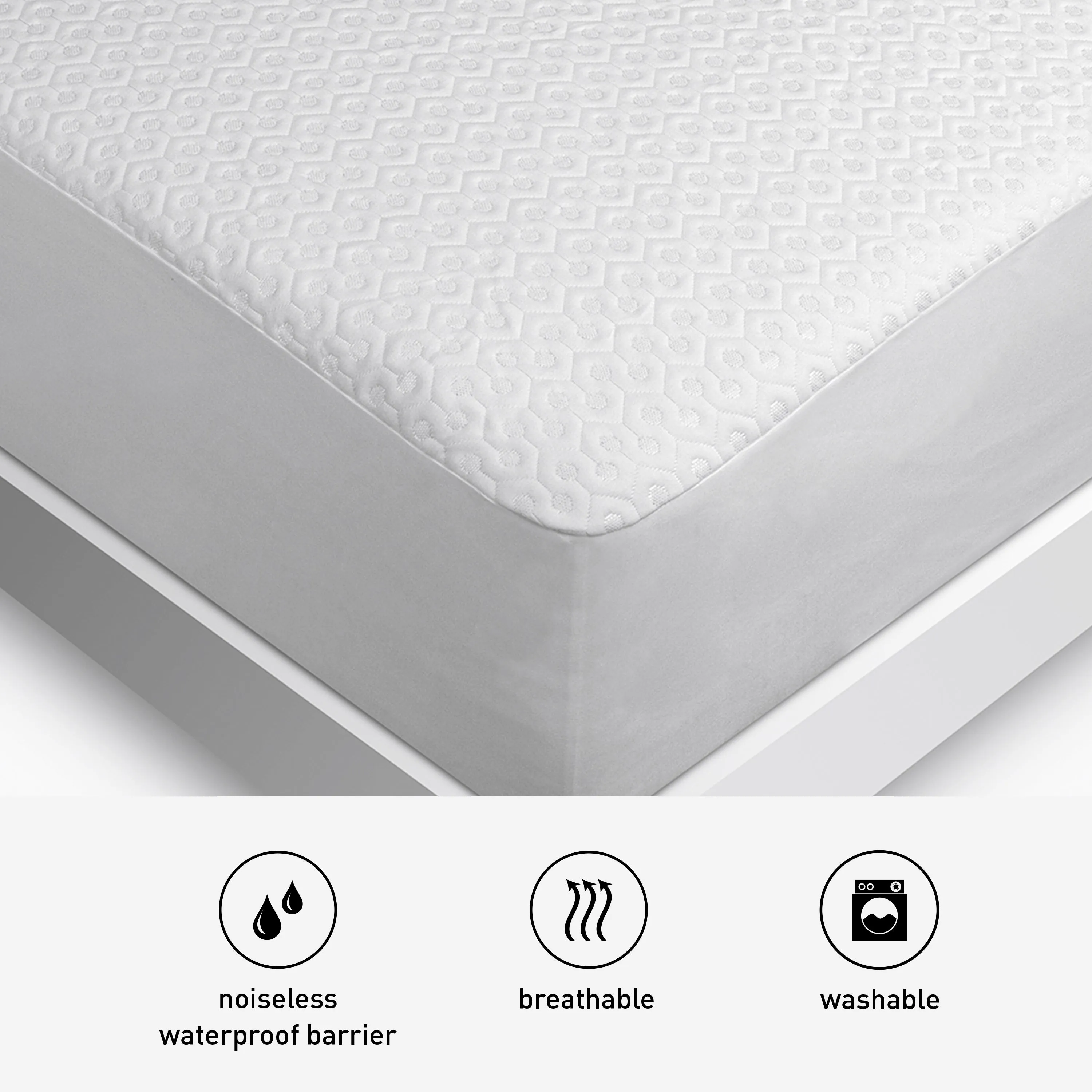 BEDGEAR Dri-Tec Queen Mattress Protector