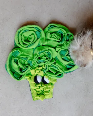 Broccoli Veggie Snuffle Mat Dog Toy (FINAL SALE)
