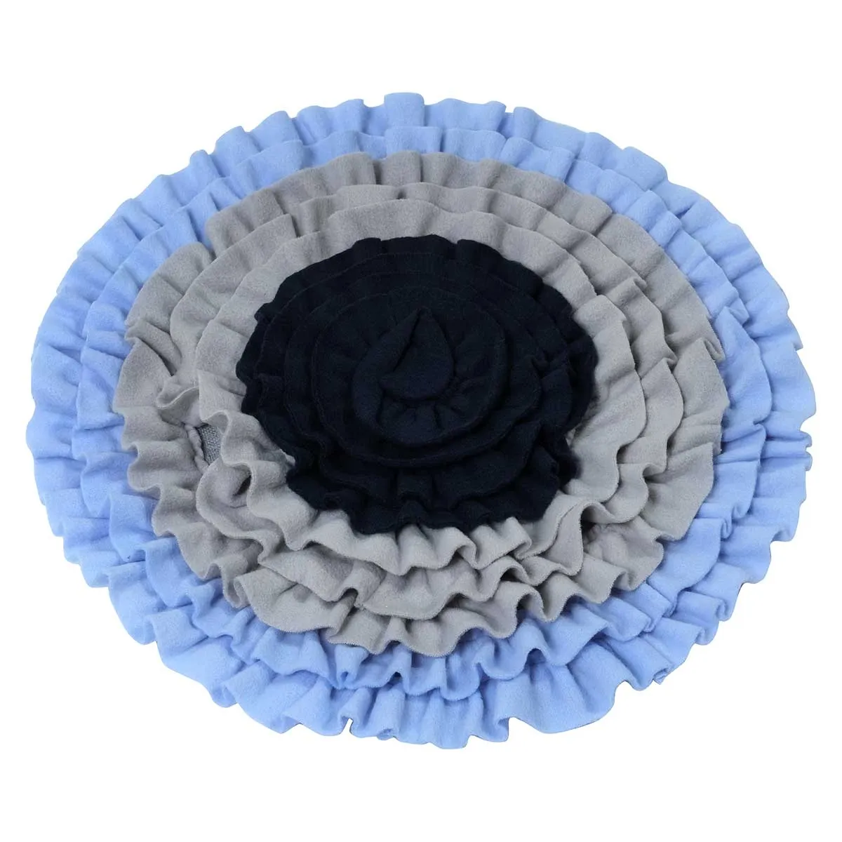 Buddy & Belle Round Snuffle Mat Navy Mist