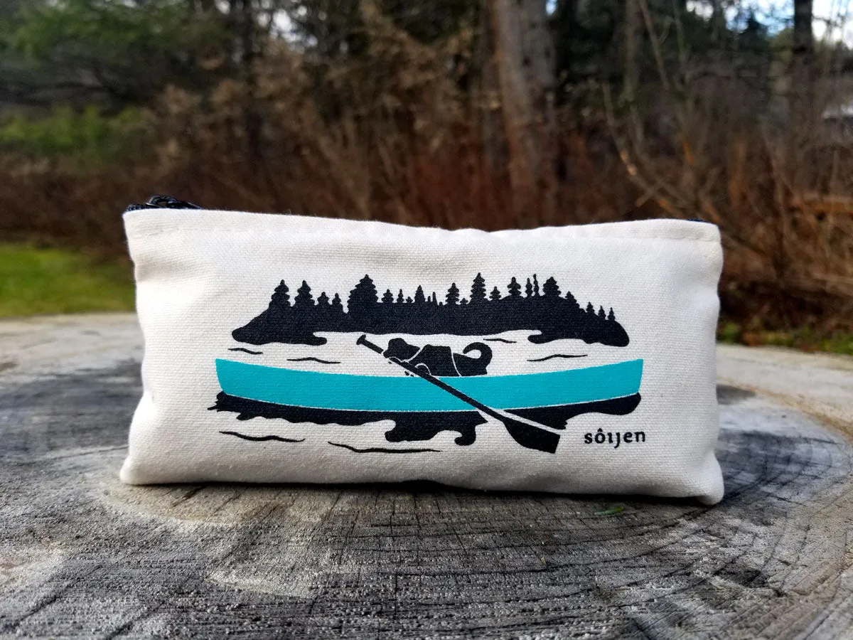 Canoe Pup Zipper Pouch