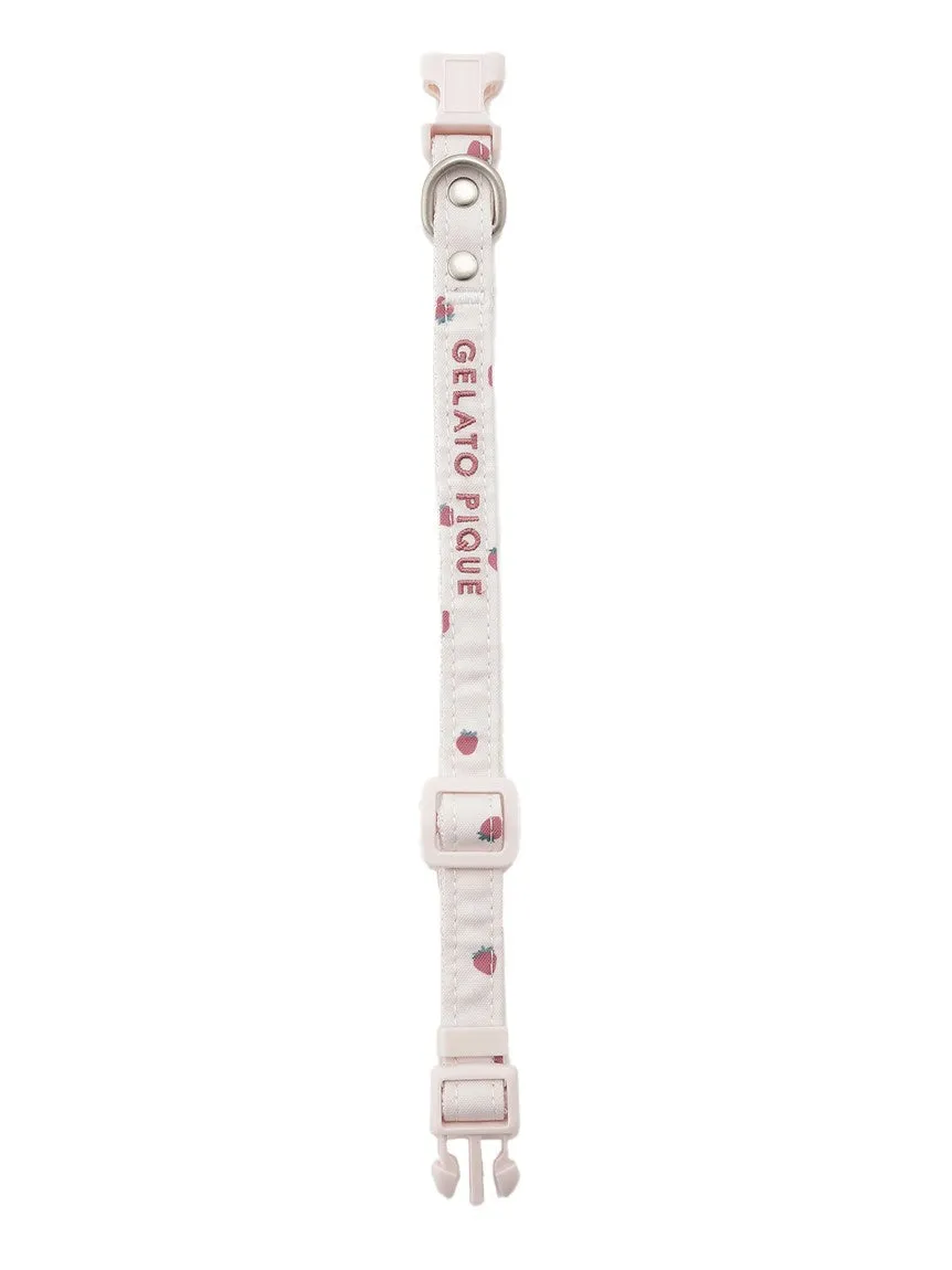 CAT&DOG Strawberry & Ice cream Motif Pet Safe Collar