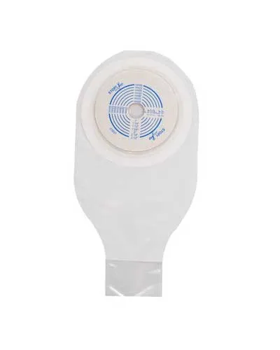 Convatec ActiveLife 1-Piece Drainable Opaque Pouch with Flat Stomahesive Skin Barrier, 45MM (1¾"), 25.4CM (10") - (20/BOX)