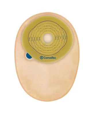 Convatec Esteem Plus 1-Piece Closed Pouch with Filter Modified Stomahesive - 30 per box, 50MM (2"), OPAQUE (2 SIDED COMFORT PANEL) - 20.3CM (8")