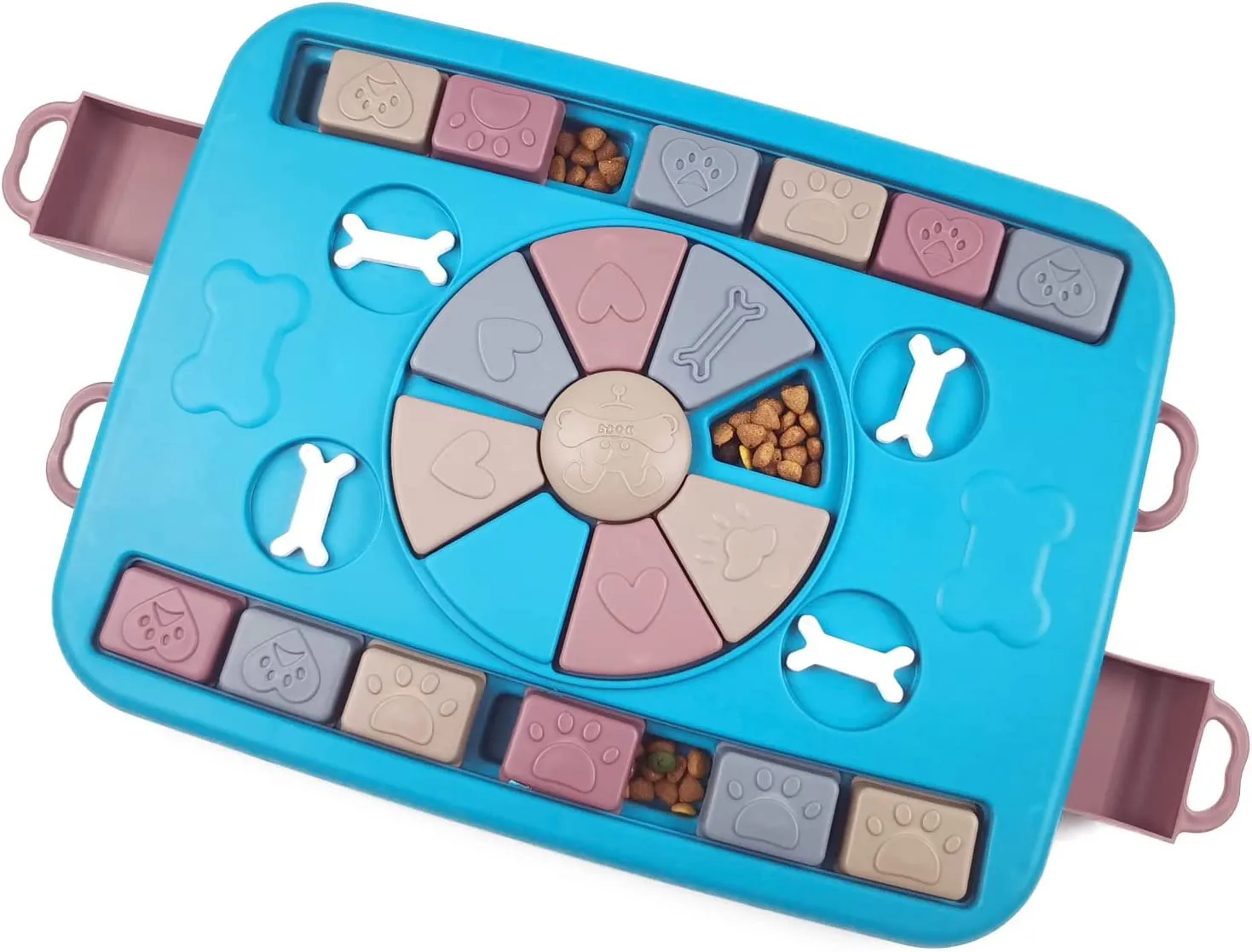 Dog Puzzle Toys for Smart Dogs Mental Enrichment and Brain Stimulating, Advanced Interactive Puppy Food Puzzle Feeder to Keep Boredom and Active Dog Busy, Puppies Treat Dispenser Dog Gift