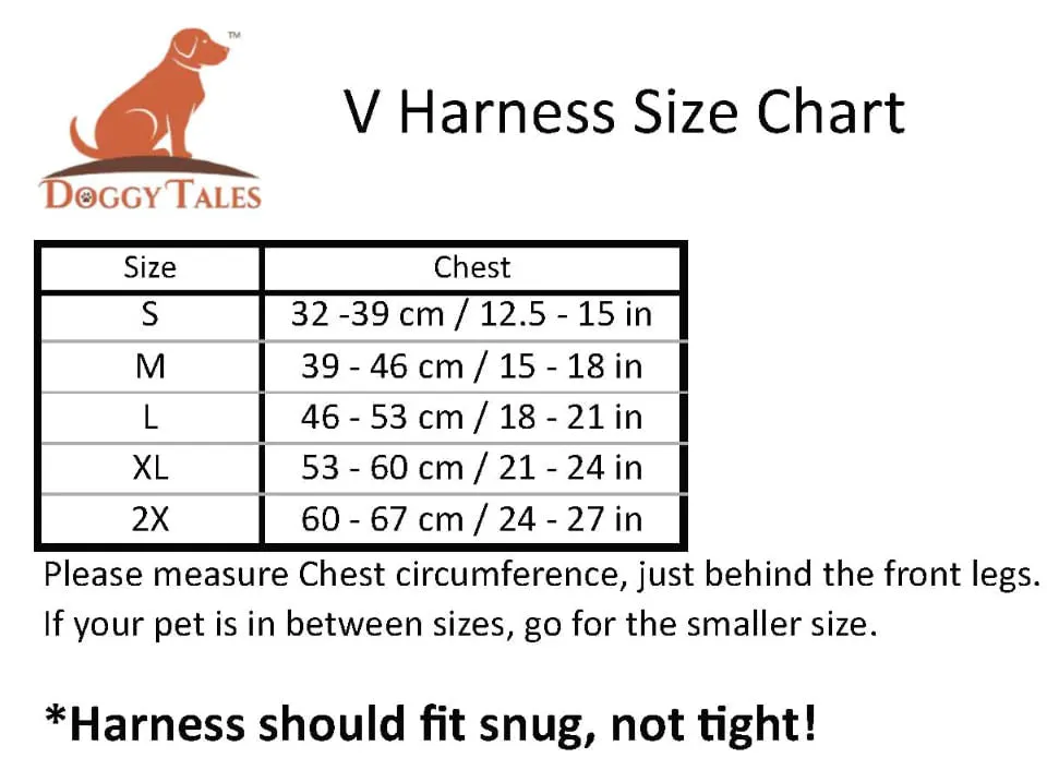 Doggy Tales Realtree Step In V Harness, Edge