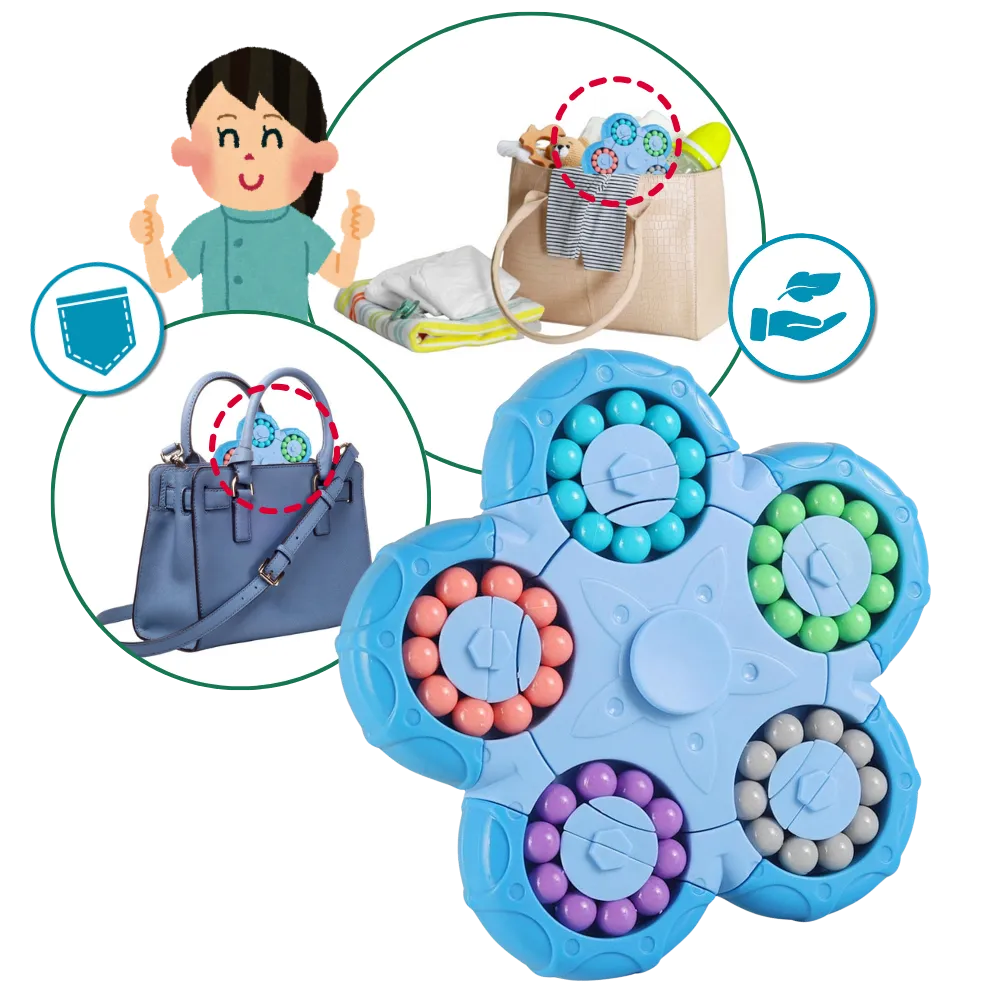 Dual Purpose Magic Bean Puzzle Toy