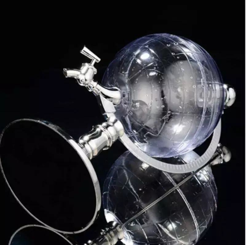 Earth Shaped Wine Cannon Dispenser Mini Beverage Machine