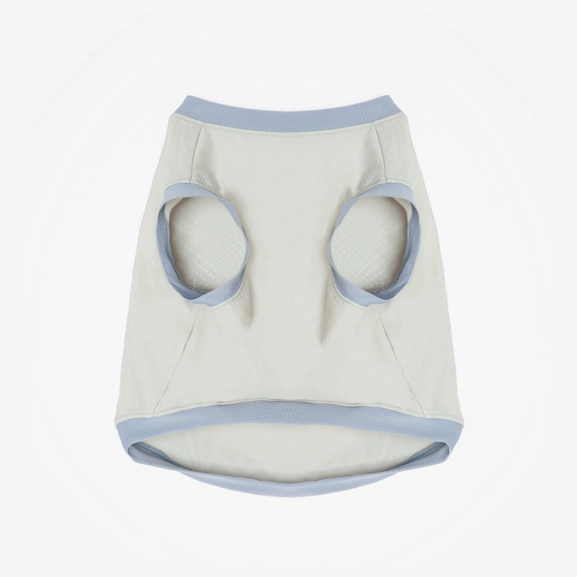 Elastic Ultrathin Dog Cooling T Shirt - Grey
