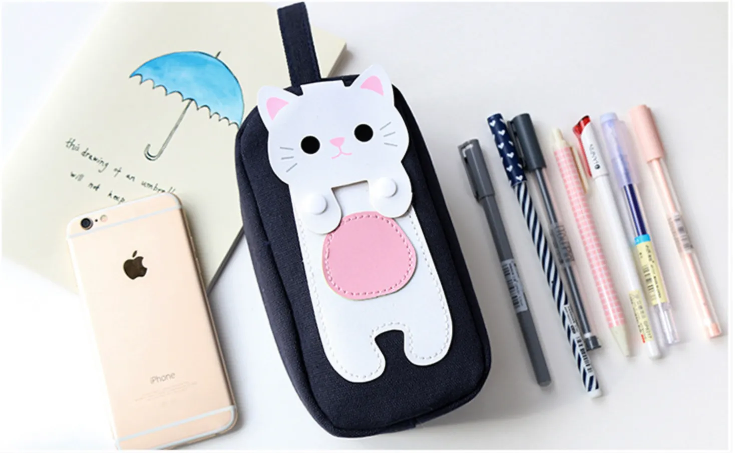 Emotional Cat Premium Pouch