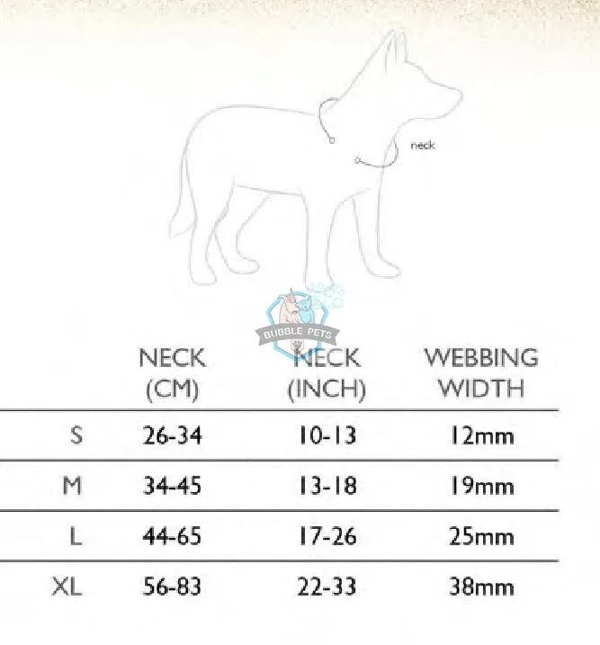 EzyDog Checkmate Adjustable Dog Collar