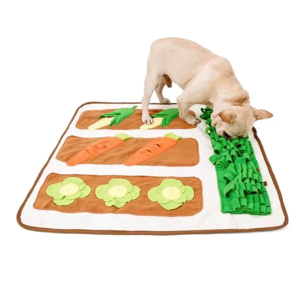 Farm Garden Dog Snuffle Mat Pet Puzzle Training Toy Large