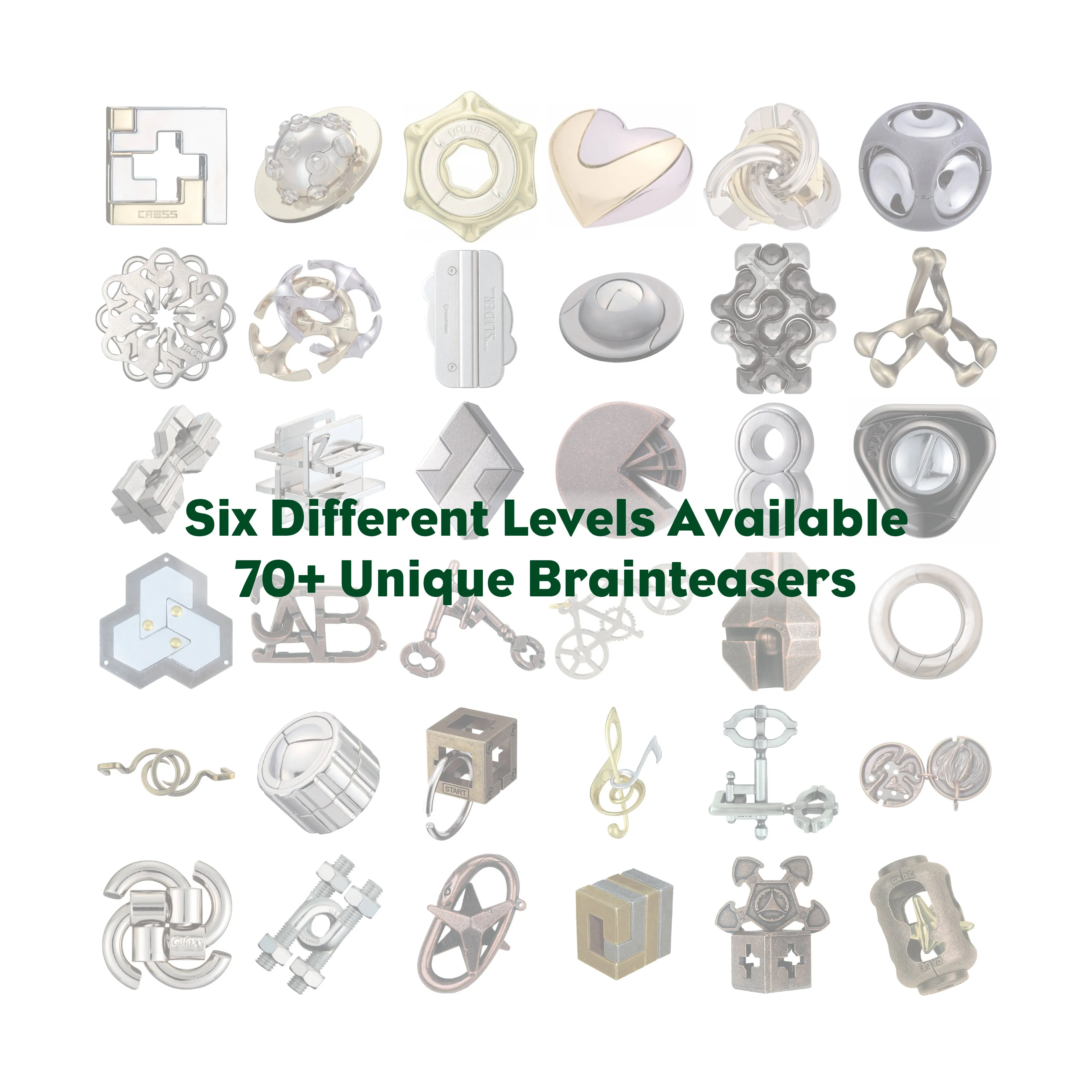 Hanayama Level 6 Cast Puzzle - Key Master