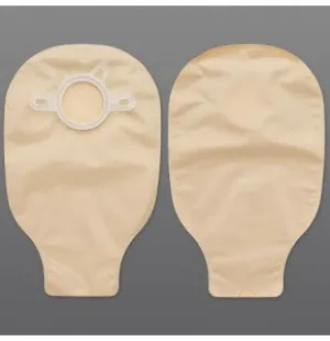 Hollister 3844 Centerpointlock 2-Piece 9" Drainable Pouch Beige No Filter 70mm 2-3/4"