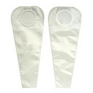 Hollister 3874 Centerpointlock 2-Piece 16" Drainable Pouch Transparent No Filter 70mm 2-3/4"