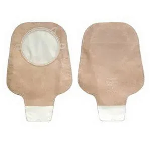 Hollister 8814 Centerpointlock 2-Piece 12" Drainable Pouch 2-3/4" With Panel, Opaque