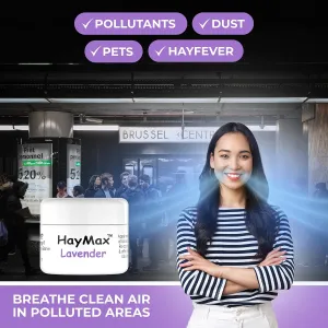 Junior Allergen Barrier Balm in Lavender is an organic, natural, and non-drowsy solution for allergy relief. It effectively blocks pollen, dust, and other allergen particles. Suitable for adults, kids, and pregnant women.