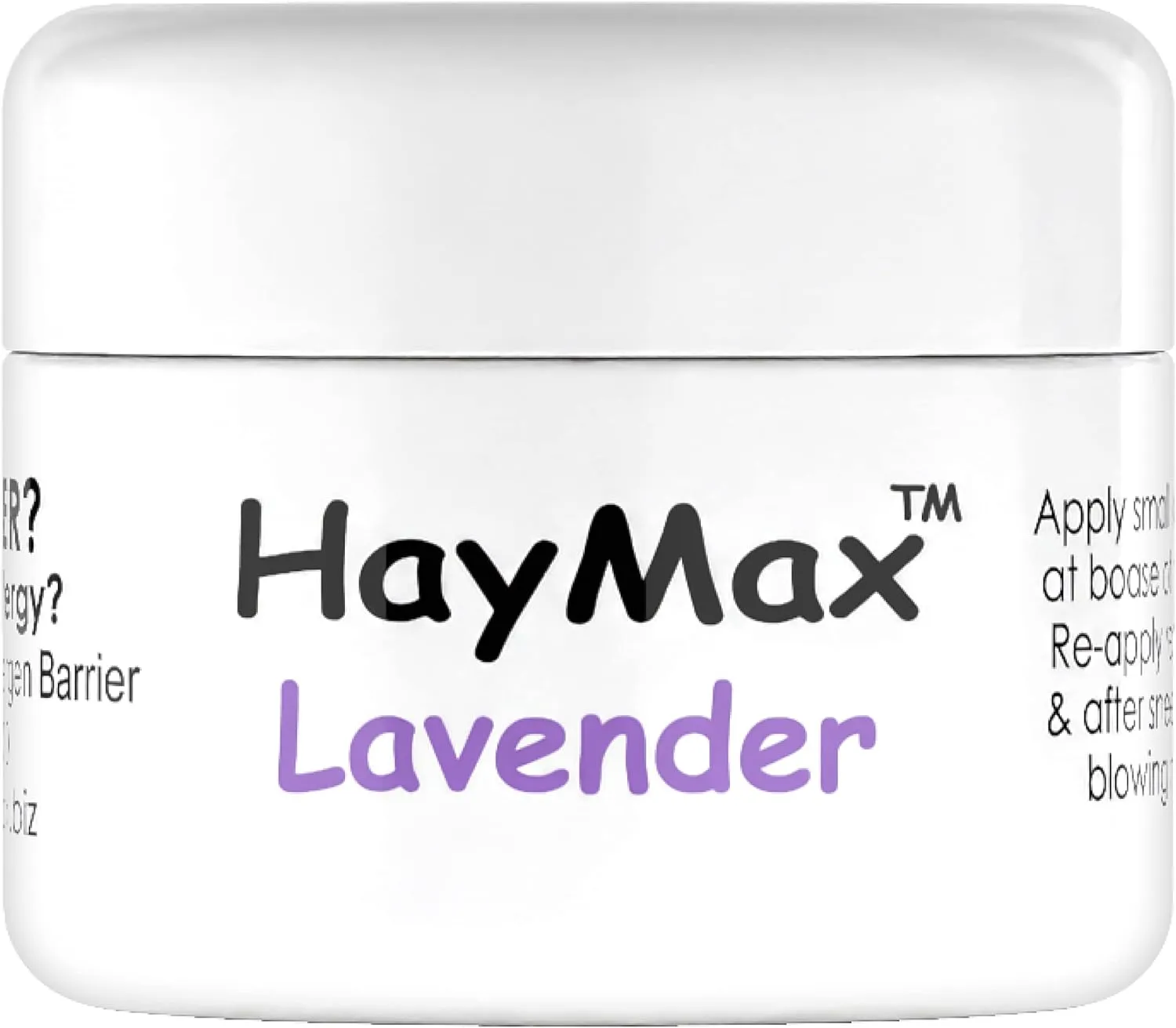 Junior Allergen Barrier Balm in Lavender is an organic, natural, and non-drowsy solution for allergy relief. It effectively blocks pollen, dust, and other allergen particles. Suitable for adults, kids, and pregnant women.