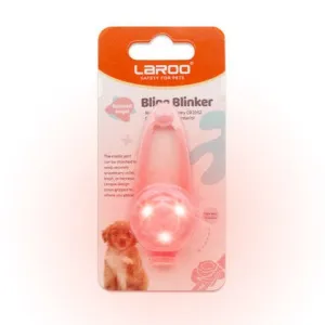 LaRoo Safety Blinker for Pets - Pink