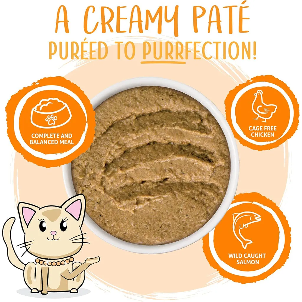 Love Connection Chicken & Salmon Dinner Slide N' Serve Pate 2.8oz