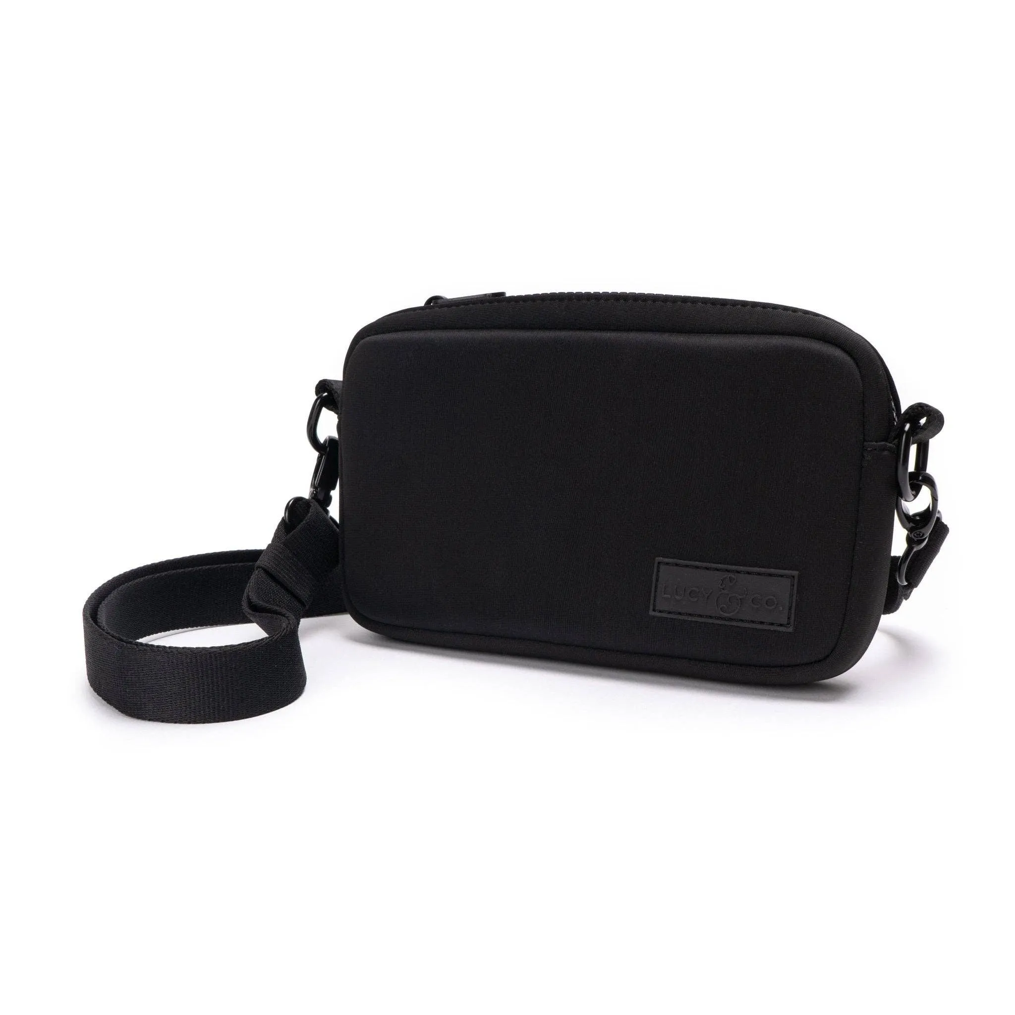 Lucy & Co.  Black Crossbody Treat Bag
