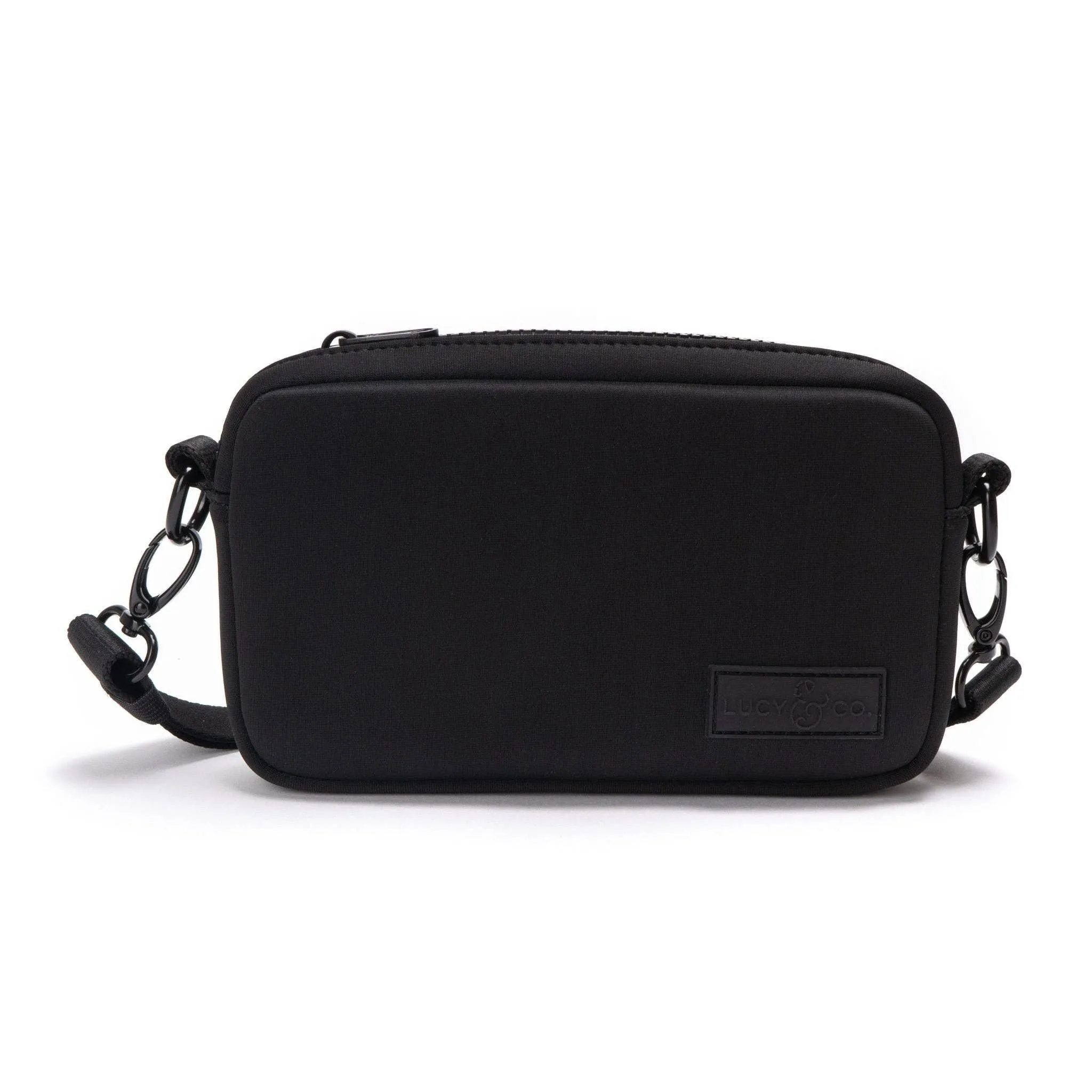 Lucy & Co.  Black Crossbody Treat Bag