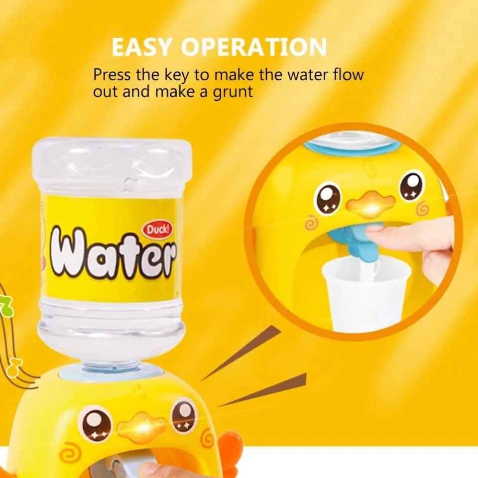Mini Duck Electric Water Dispenser, Cute Funny Water Machine, Mini Water Dispenser for Kids, Skincare Dispenser