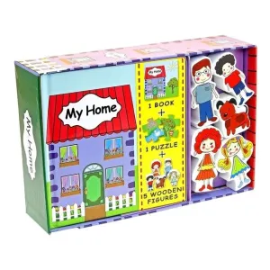 My Little Village Home Book and Puzzle