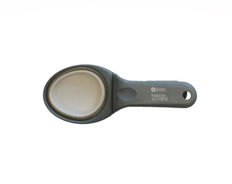 Nature's Protection Superior Care Silicone Dog & Cat Feed Measuring Scoop Folds For Compact Strong & Durable