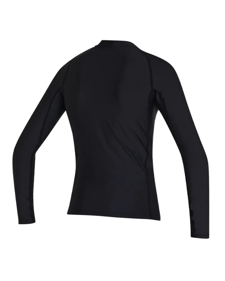 O'Neill Boys Reactor UV LS Rash Vest - Black - 2023