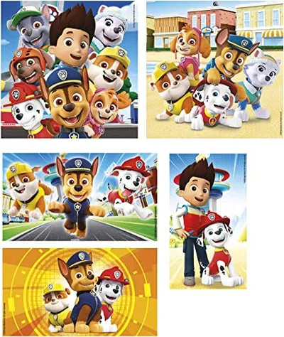 Paw Patrol 10 in 1 Jigsaw Puzzle