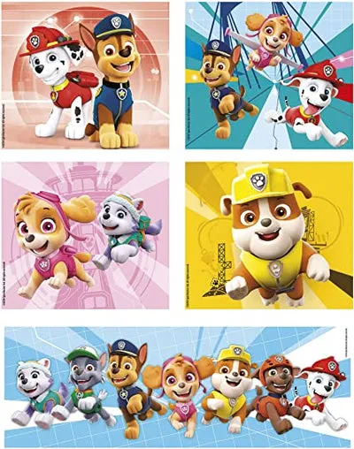 Paw Patrol 10 in 1 Jigsaw Puzzle