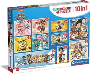 Paw Patrol 10 in 1 Jigsaw Puzzle