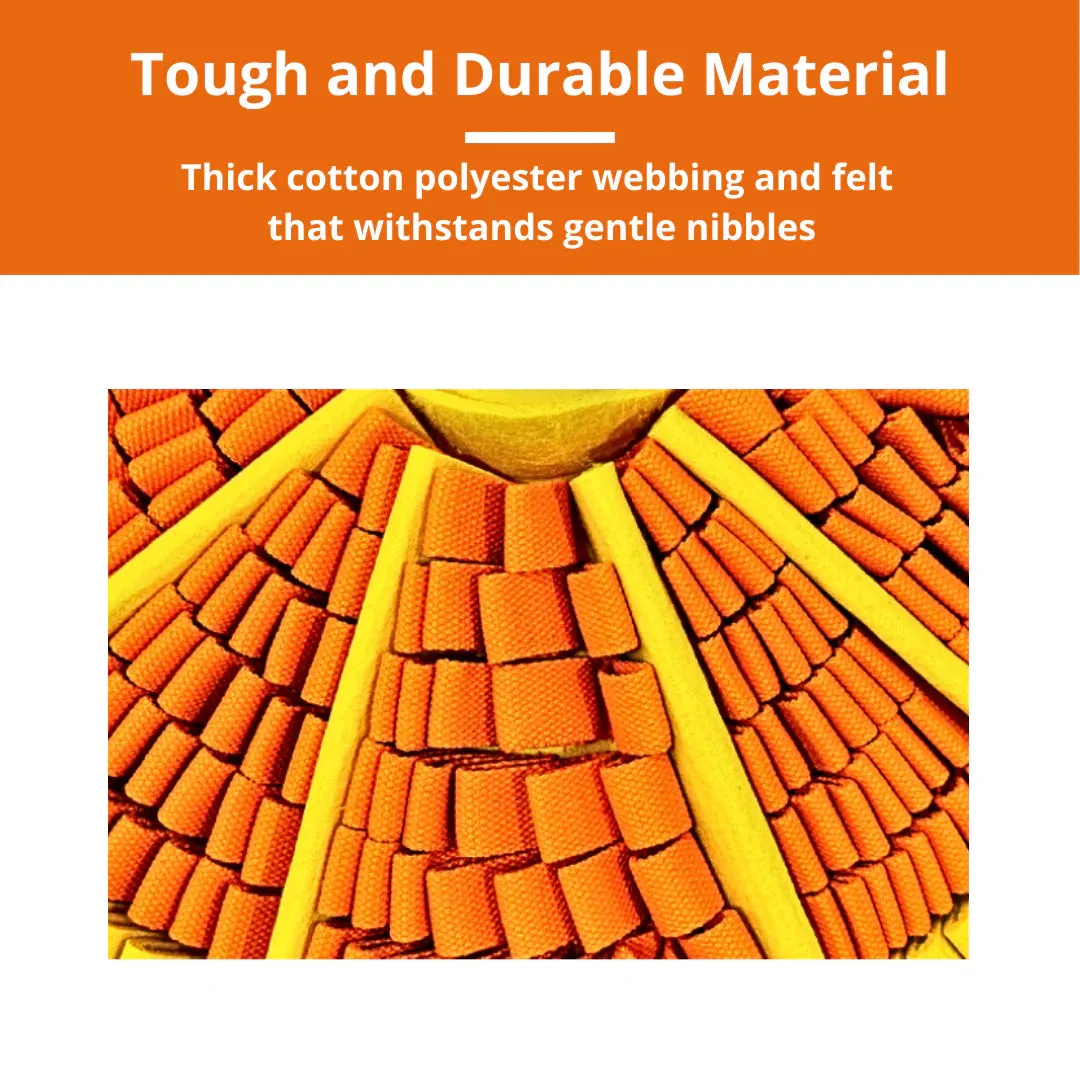 Pawz N Dogz Snuffle Mat - Tangy Orange - Level 2