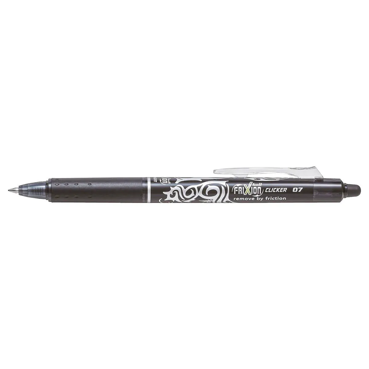 Pilot FriXion Ball Clicker M 0.7 Black Ink Rollerball Pen with Refills