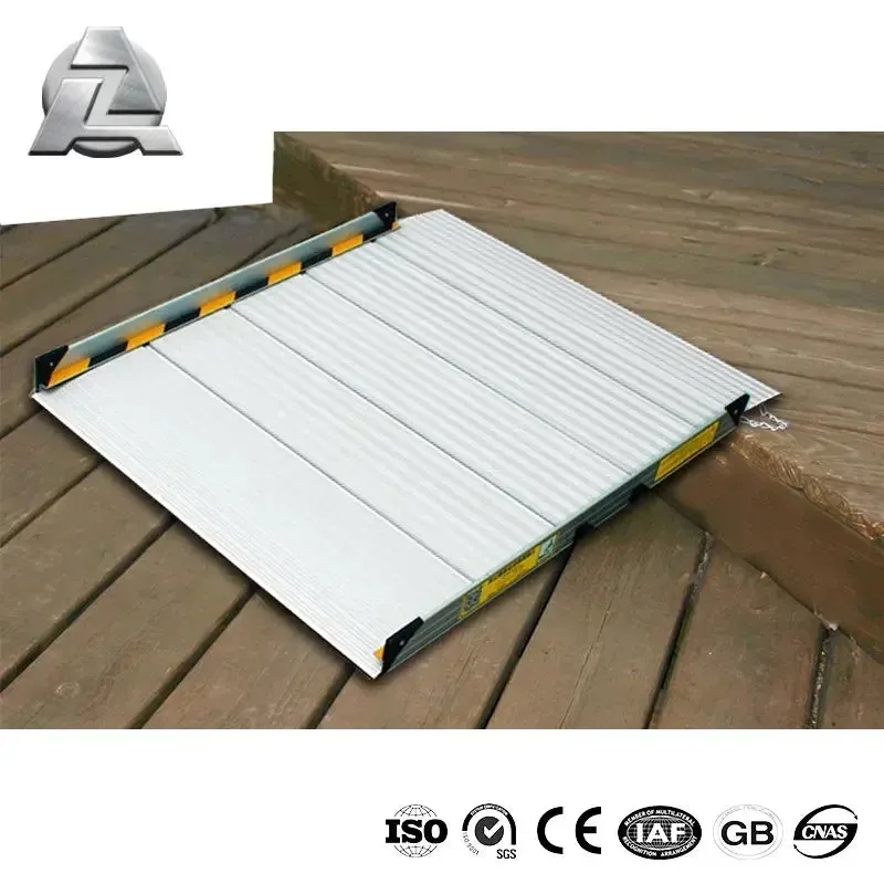 Portable Folding Wheelchair Ramp - Durable Access for Stroke Survivors