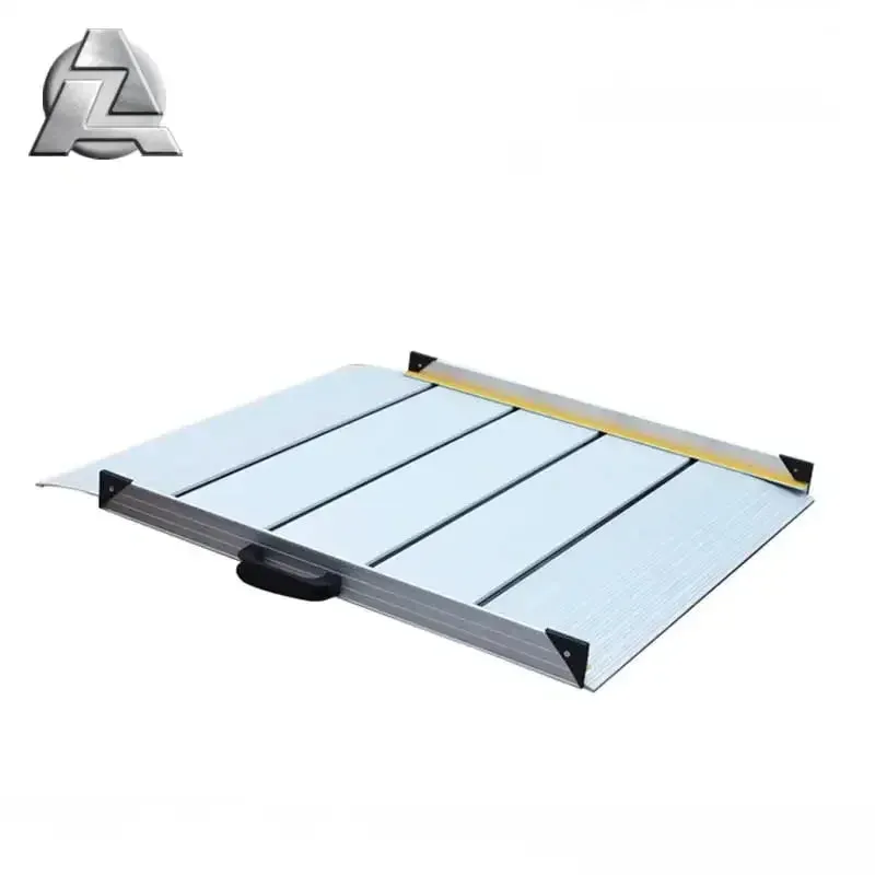 Portable Folding Wheelchair Ramp - Durable Access for Stroke Survivors