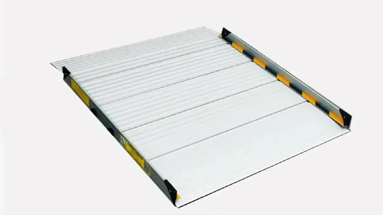 Portable Folding Wheelchair Ramp - Durable Access for Stroke Survivors
