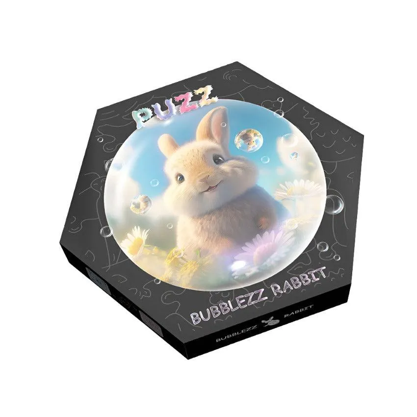 Puzz Wooden Puzzle Bubblezz For Children  3 - Rabbit